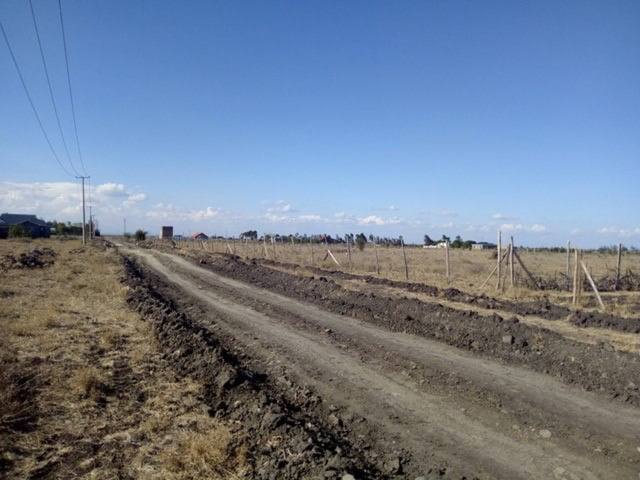 The Site: This is the new site showing the fencing built by the members of MWAMKO. With your help we can turn these two acres of land into a thriving community.