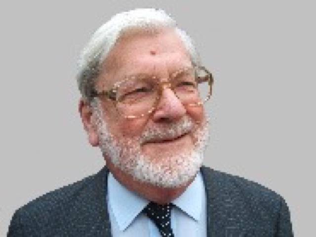 Portrait of Clifford Dann MBE, founder of the Commonwealth Housing Trust.